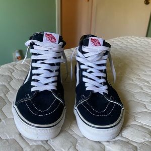 7.5 womens high top vans